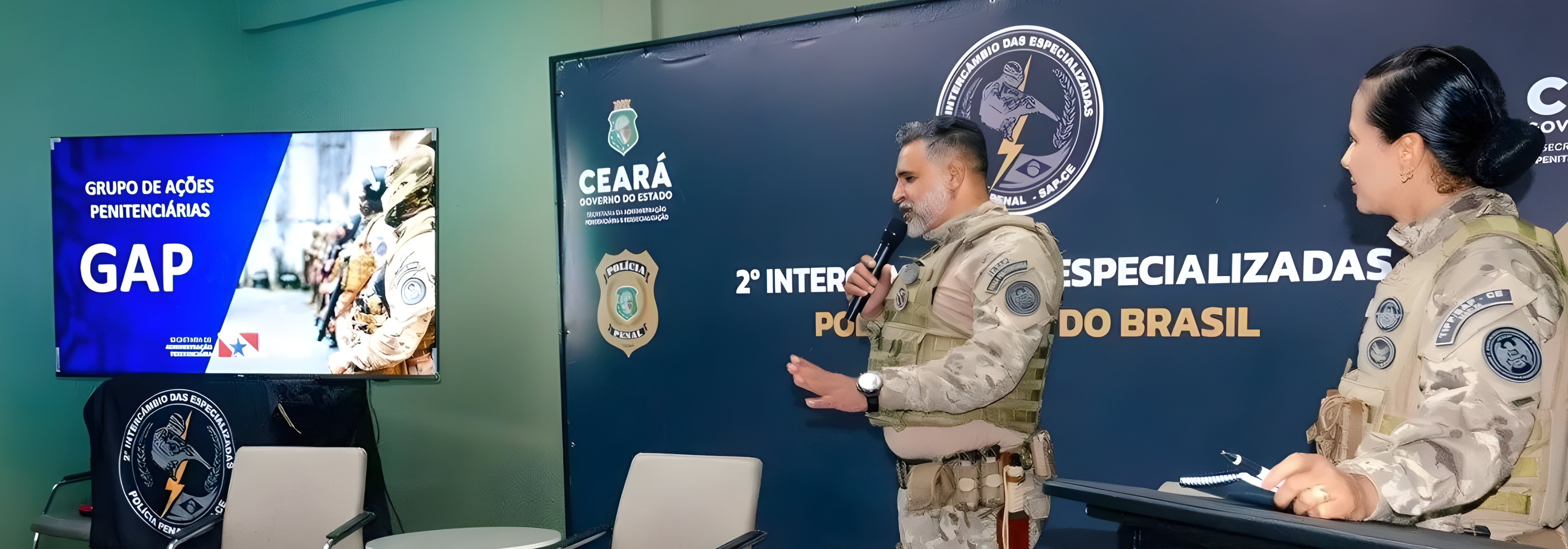 GAP, tropa de elite da Seap, amplia capacidade operacional em intercâmbio nacional da Polícia Penal