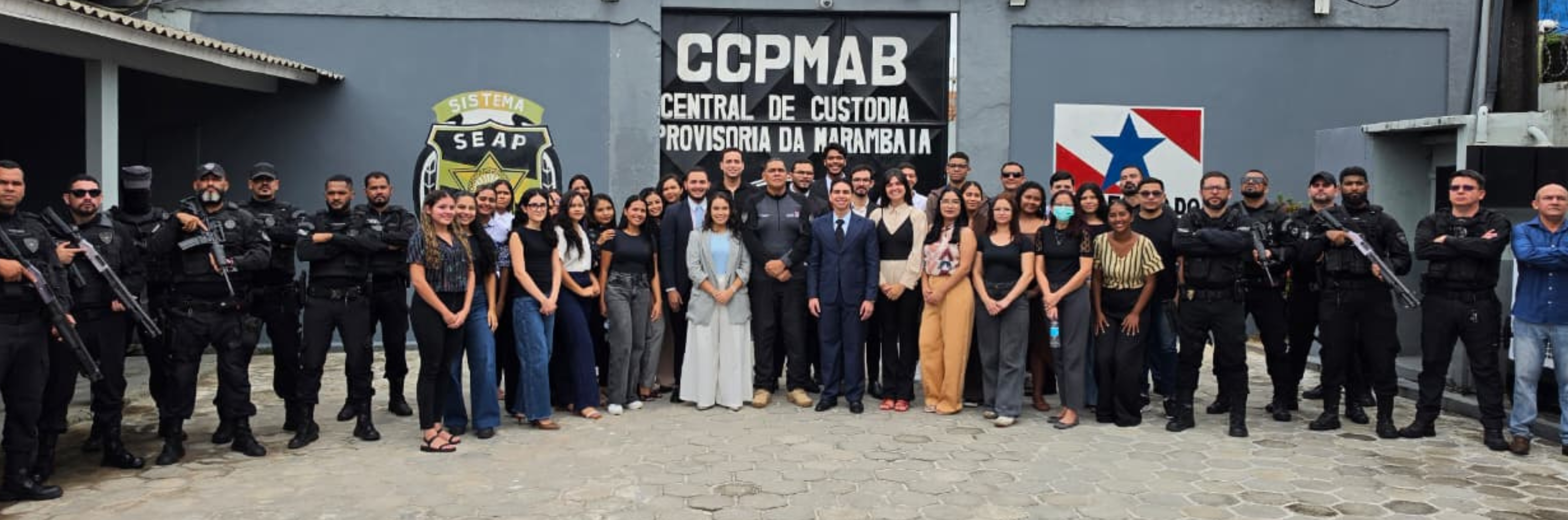Visita acadêmica à Central de Custódia fortalece formação jurídica e destaca avanços no sistema prisional