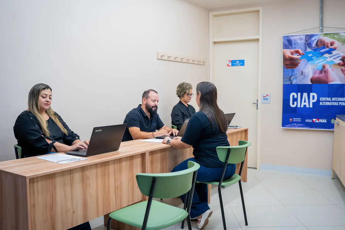 Central Integrada de Alternativas Penais já está funcionando na Usina da Paz do município de Marabá, no sudeste estadual
